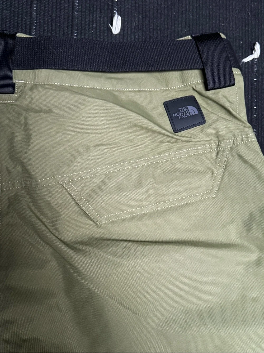 The North Face Men’s Olive Green Snow Pants Waterproof